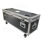 Prox Ata Road Case Utility Dj Trunk W  Wheels   Foam Lined For Stands   More