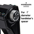 Hoprousa 8  Height 1 1 25 Inch Size Handlebar Riser 2  Pullback Gold One Piece