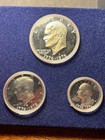 1776-1976-s Us Bicentennial 40  Silver Collector 3 Coin Set Us Case