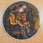 Christmas Dream Norman Rockwell 8  Collector Plate   Cert 1978 Knowles Vintage