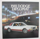 12 Vintage 1980 - 1981 Dodge Dealer Sales Brochures  Variety Of Models 