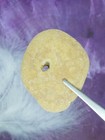 Holey Hag Stone Natural Surf Tumbled Beach Rock Wishing Good Luck Fairy  1400