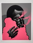Michael Reeder Cloud Diver Pink Print 2023 Signed       d Giclee Official Poster