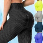 Women Leggings Anti-cellulite High Waist Push Up Yoga Pants Tiktok Butt Lift
