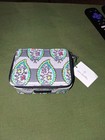 Vera Bradley Paisley Small Zip Case Travel Pill Box
