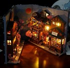 Diy Book Nook Kits  3d Wooden Puzzles Bookshelf Insert Cherry Blossom Street New