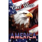 Briarwood Lane God Bless America Eagle Patriotic Garden Flag