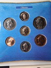 Collectible Junk Drawer Lot 1988 British Mint Set 1916 Silver Barber 10c S   