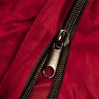 Ultimate Sack 6  Bean Bag Chair And Footstool  Oversized Lounger  Burgundy Suede