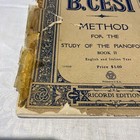 Very Rare   Vintage Sheet Music 1913 G  Ricordi   Co  B  Cesi Method Book Ii