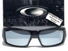 New Oakley Gascan Black Ink Polarized Galaxy Chrome Mirror Lens Sunglass 9014-e3