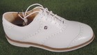 Nib Footjoy  Dryjoys Premiere Wilcox Spiked Golf Shoes  White  54322