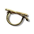 1940s Us Army Cavalry Crossed Sabers Hat Insignia Pin Brass Vintage Military