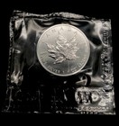 2004 Canadian 5 Dollars 1oz 9999 Silver Maple Leaf Sealed Rcm Bu
