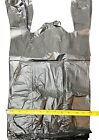 Plastic Bags Large Black 1 6 22 X 11 5 X 6 5 T-shirt Bag Shopping Reusable Bag