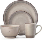 Sadie 16-piece Cream Dinnerware Set  Service For 4  Durable Stoneware Plates And