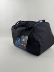 Adidas Diablo Small Ii Duffel Bag Gym Locker Travel Logo Black Blue 5143556 New