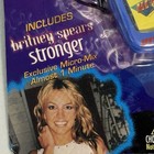 Britney Spears Hit Clips Stronger Blue Micro Player - 2000 Tiger Brand
