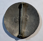 Pearl Harbor Employee Badge Steel Wwii Era Hawaii Hawaiian Honolulu Navy 7083