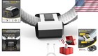 Dual Mode Electric Card Shuffler - Shuffles 2 Decks  Includes Poker Cards   Bag
