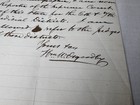 1865 W w  Osgoodby Als Applying To Congressional Globe Early Shorthand Pioneer