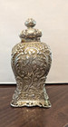 Rare 19th C Antique Hanau  800 Silver Repousse Tea Caddy Georg Roth  Karl Kurz