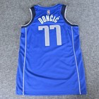 Dallas Mavericks Luka Doncic  77 Nike Swingman Nba Jersey Blue Men s Size M 44