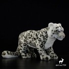 50cm Simulation Snow Leopard Plush Toy Stuffed Animal Snow Leopard Doll Pillow
