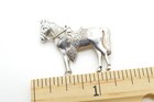 Vintage Fred Harvey Era Maisels Sterling Silver Brooch Horse Saddle Trading Post