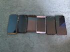 Lot Of 6 Motorola Smartphones 
