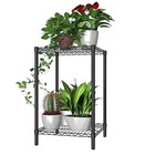  2 Tier Metal Plant Stand For Indoor And Outdoor Plant Shelf  Multi-functional 