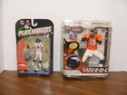 Peyton Manning Lot  Mcfarlane Figures  Playmakers  Wheaties Box  6 Pcs 