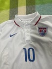 Nike Usa Landon Donovan World Cup 2014 Home White Soccer Jersey Men   s Size Large