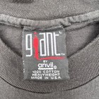 Vintage Giant Bugs Bunny T-shirt Mens Medium Black Single Stitch Hip Hop Rap 90s