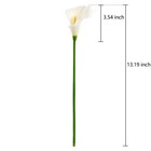 Ezflowery 20 Artificial Calla Lily Flowers Real Touch Latex Arrangement Bouquet
