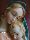 Virgin Mary Madonna Baby Jesus Wall Hanging 4 5 Resin Plaque Rr Roman Italy