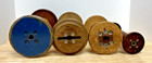 17 Piece Original Vintage Wooden Spools