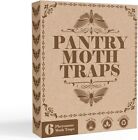 6 Pack Premium Pantry Moth Traps Eco Friendly With Pheromone Attractants
