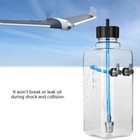 1500ml  cc  51oz Clear Fuel Tank With Metal Cap For Rc Airplane Gasoline Engine