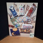 American School Needlework Eyeglass Cases Patterns Plastic Canvas Kooler  3129