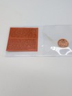 1997 Zimbabwe Cent - Bu Unc Red - Hyper Inflation Coin In Flip W  Card