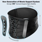 Adjustable Posture Corrector Low Back Support Shoulder Brace Belt For Men Women