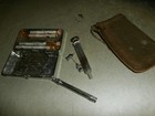 Vintage Parke Davis Medical Syringe Needles Hypodermatic Tablets Tubes Case