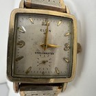Vintage Elgin Shockmaster Men   s 10k R g p Bezel Manual Watch Not Running