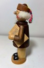 Vintage Erzgebirge German Incense Smoker Burner Schoolmaster Zensuren Man Pipe