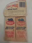 Can t Miss Wood Mouse Traps By Mcgill  vintage Pack Of 2 