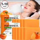 10x Persimmon Soap Bar For Old People Smell  Natural Body Odor Control Bar Soap