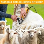 2025 Upgraded Sheep Shears professional Electric Sheep Clippers 6 Speeds Heavy D