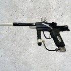 Used Planet Eclipse 2006 Ego Paintball Marker Gun W   Case - Black silver