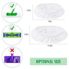 2 4 6 10pcs Replacement Mop Pads For Sweepers Mop Home Cleaning Wet Dry Reusable